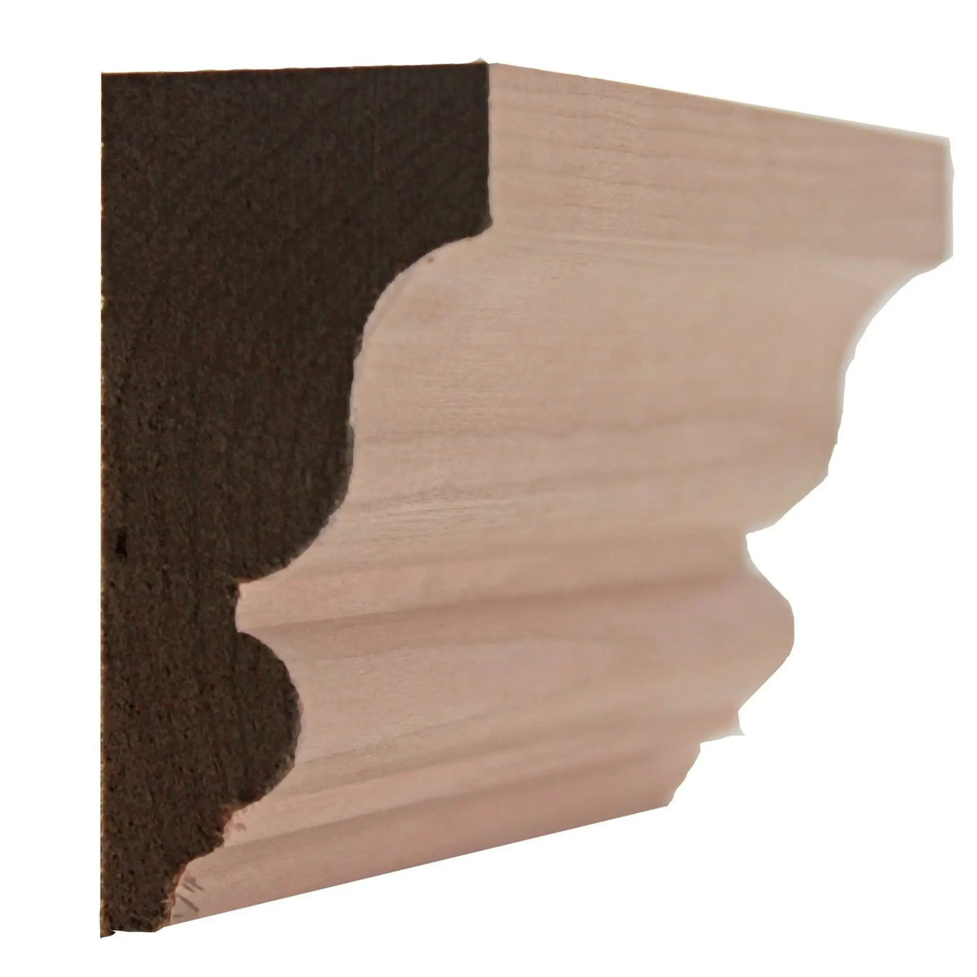 EWSC13 Solid Crown 2-3/4" High x 1-3/8" Deep Moulding. Unfinished by NewMouldings