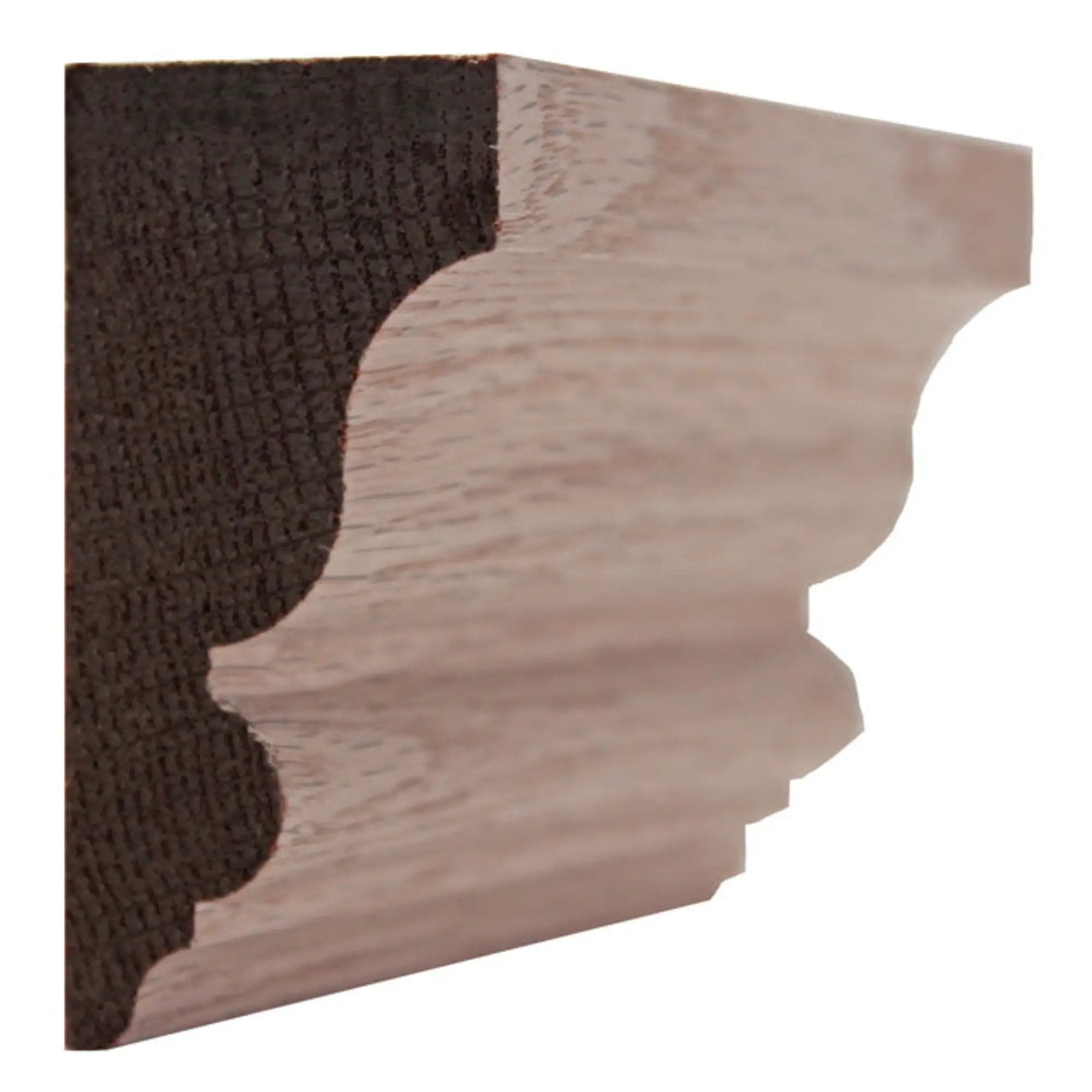 EWSC13 Solid Crown 2-3/4" High x 1-3/8" Deep Moulding. Unfinished by NewMouldings