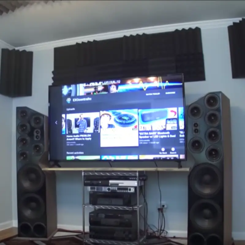 Home Theater Acoustic Foam Bundles by EXOcontralto by SoundAssured