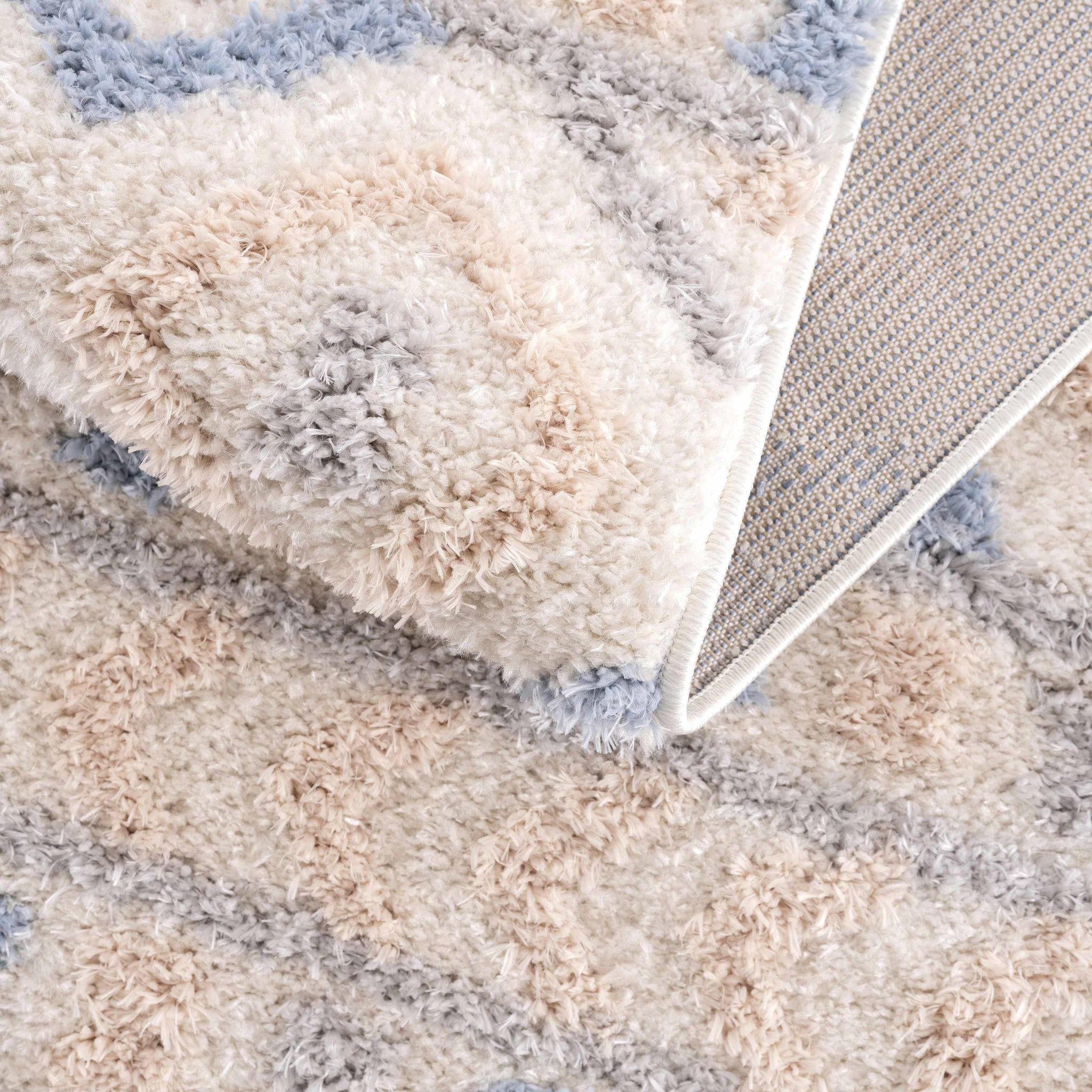Eivin Pink & Blue Area Rug - Clearance by Boutique Rugs