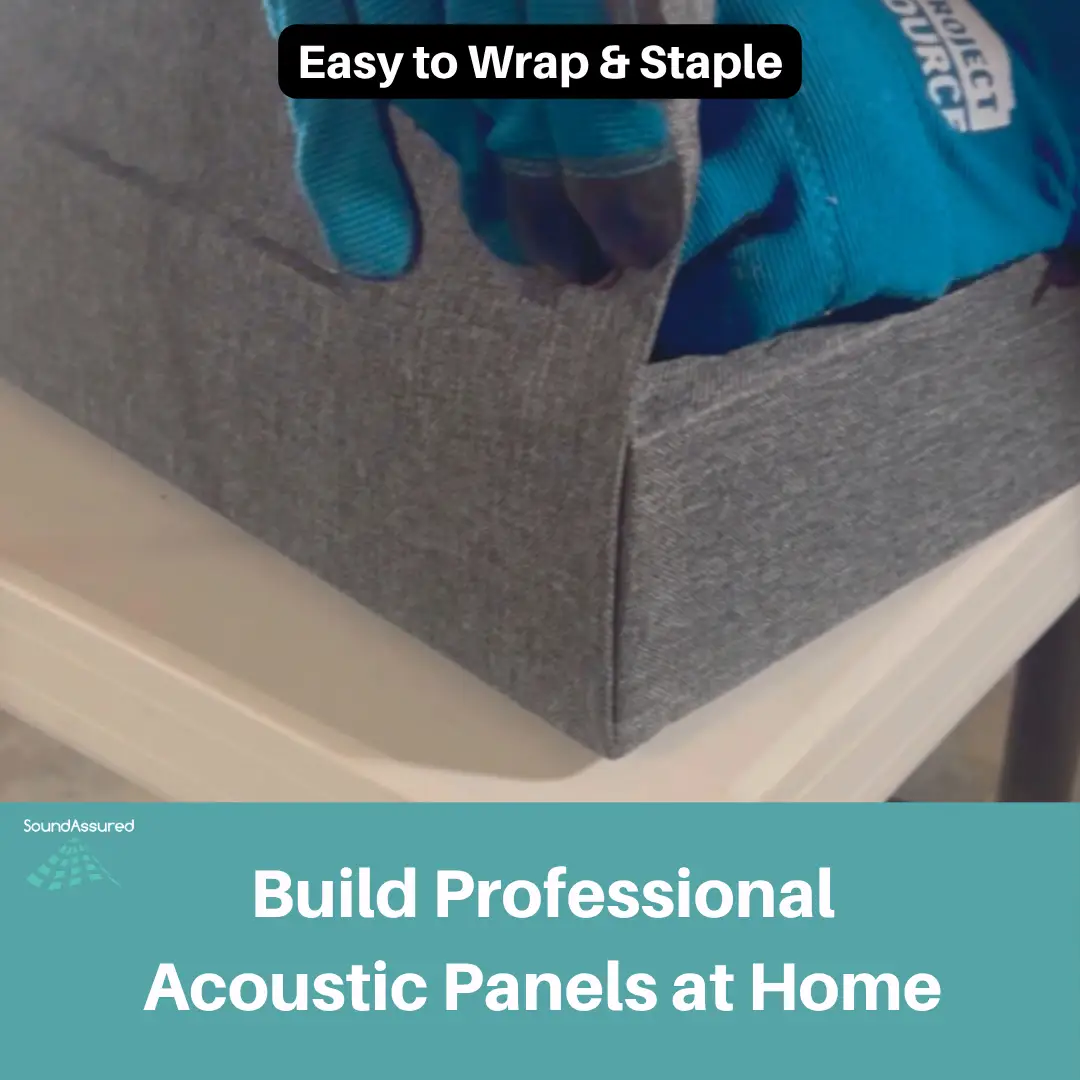 Dual Layer Acoustic Fabric for DIY Panels & Speakers by SoundAssured