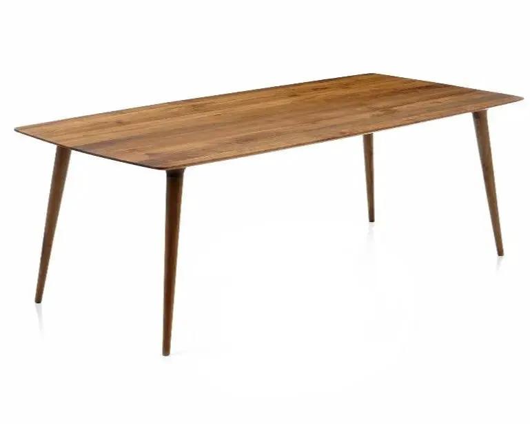 Edge Glued Hardwood Dining Table - Solid Kitchen Table by Gizz