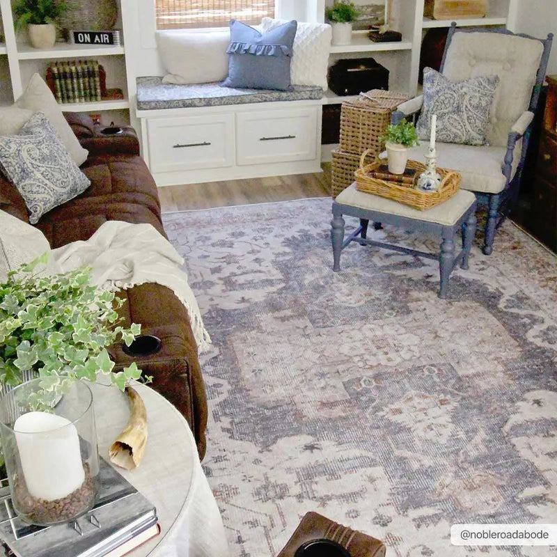 Egor Washable Area Rug - Clearance by Boutique Rugs