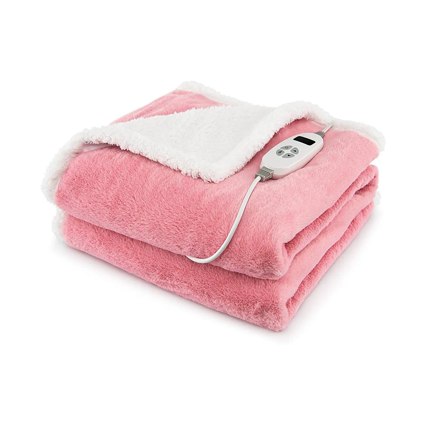 Electric Heated Blanket Throw with 10 Heat Settings by DirectDeals