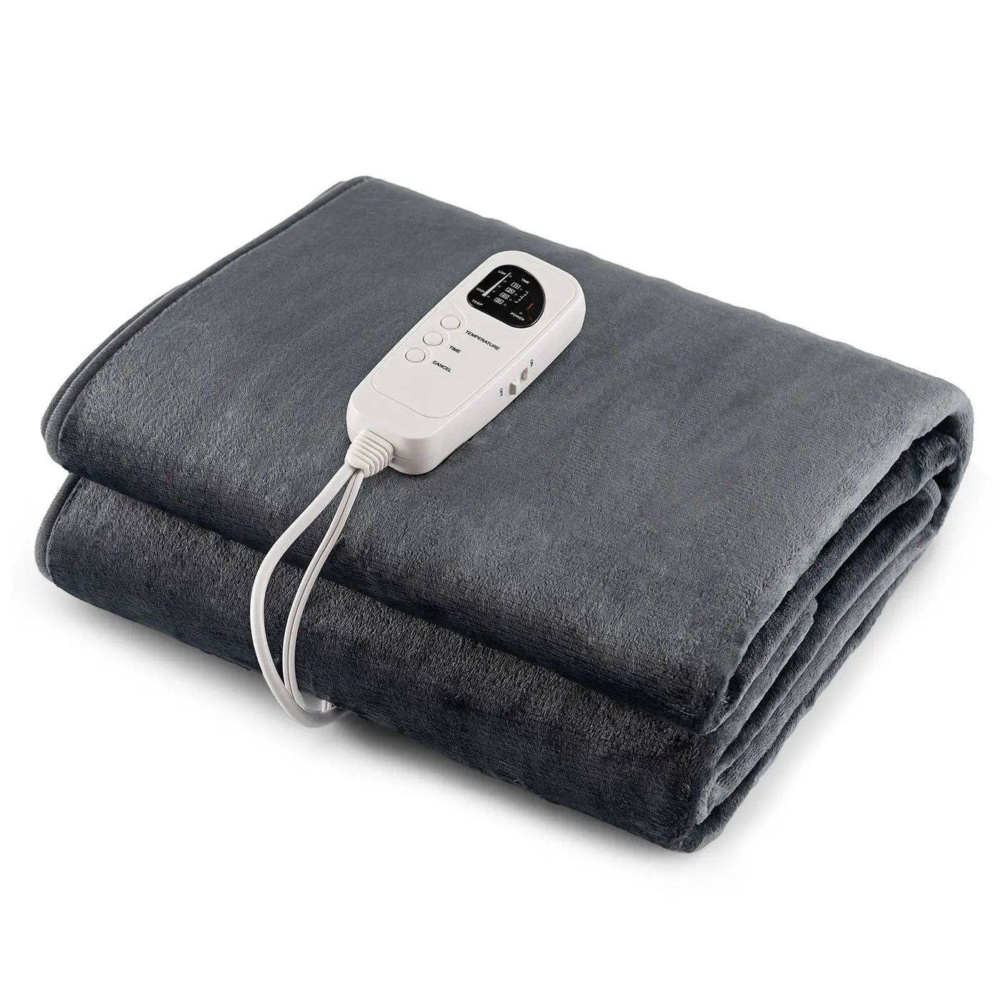 Electric Heated Mattress Pad with 5 Heating Levels and Overheat Protection by DirectDeals