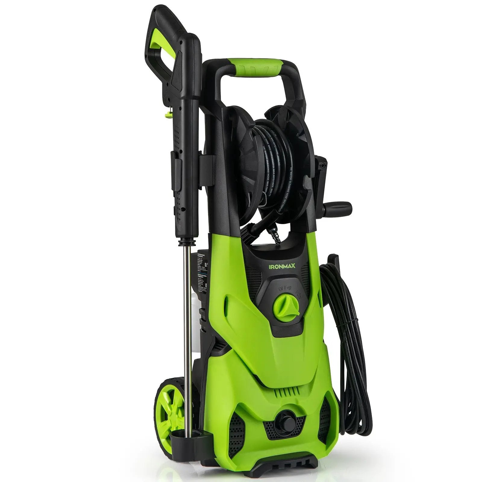 2150PSI Electric Pressure Washer 1.2GPM with 4 Quick Connect Nozzles and Foam Cannon by DirectDeals