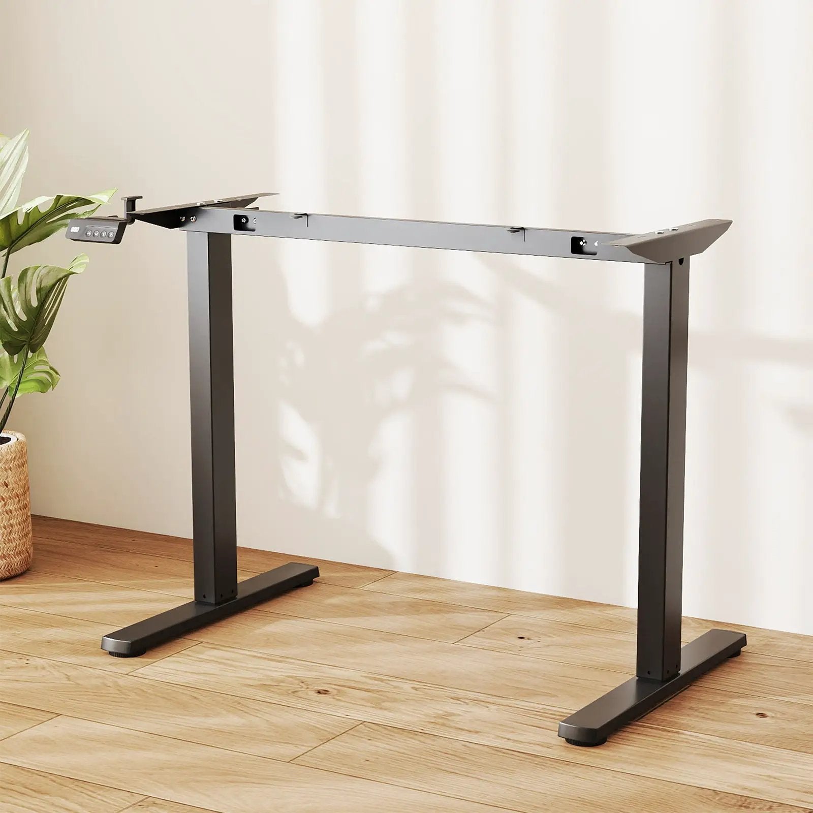 Electric Standing Desk Frame Height Adjustable Computer Desk Base with LED Display by DirectDeals