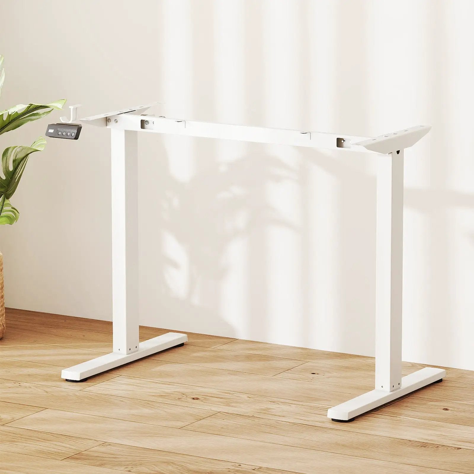 Electric Standing Desk Frame Height Adjustable Computer Desk Base with LED Display by DirectDeals