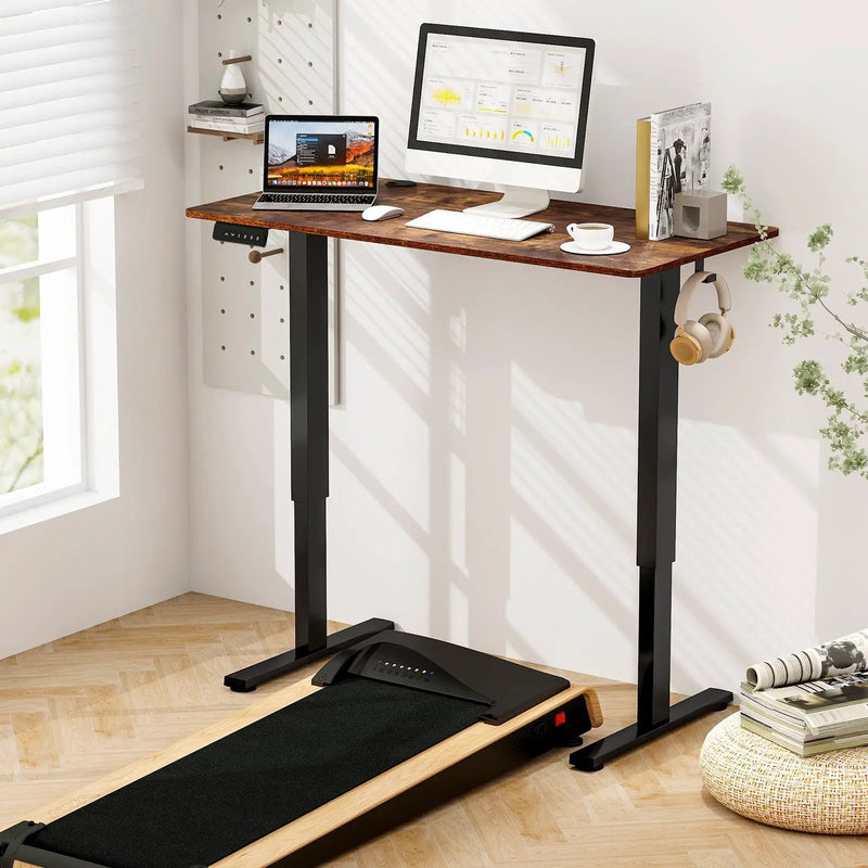 Electric Standing Desk with Memory Presets & Cable Management by DirectDeals