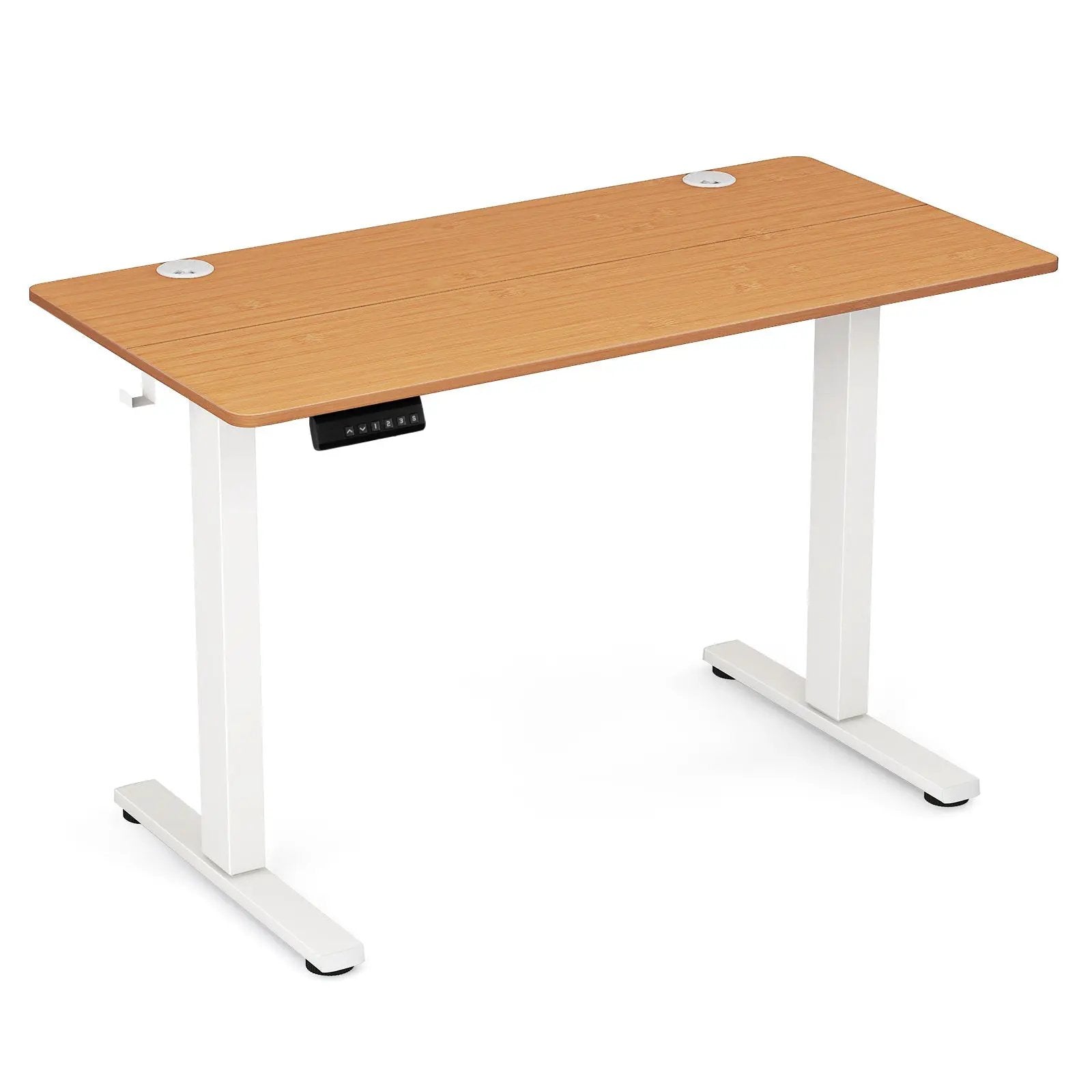 Electric Standing Desk with Memory Presets & Cable Management by DirectDeals