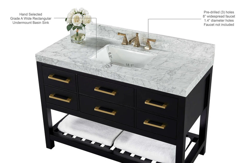 Elizabeth 48" Bath Vanity Set by Ancerre Designs