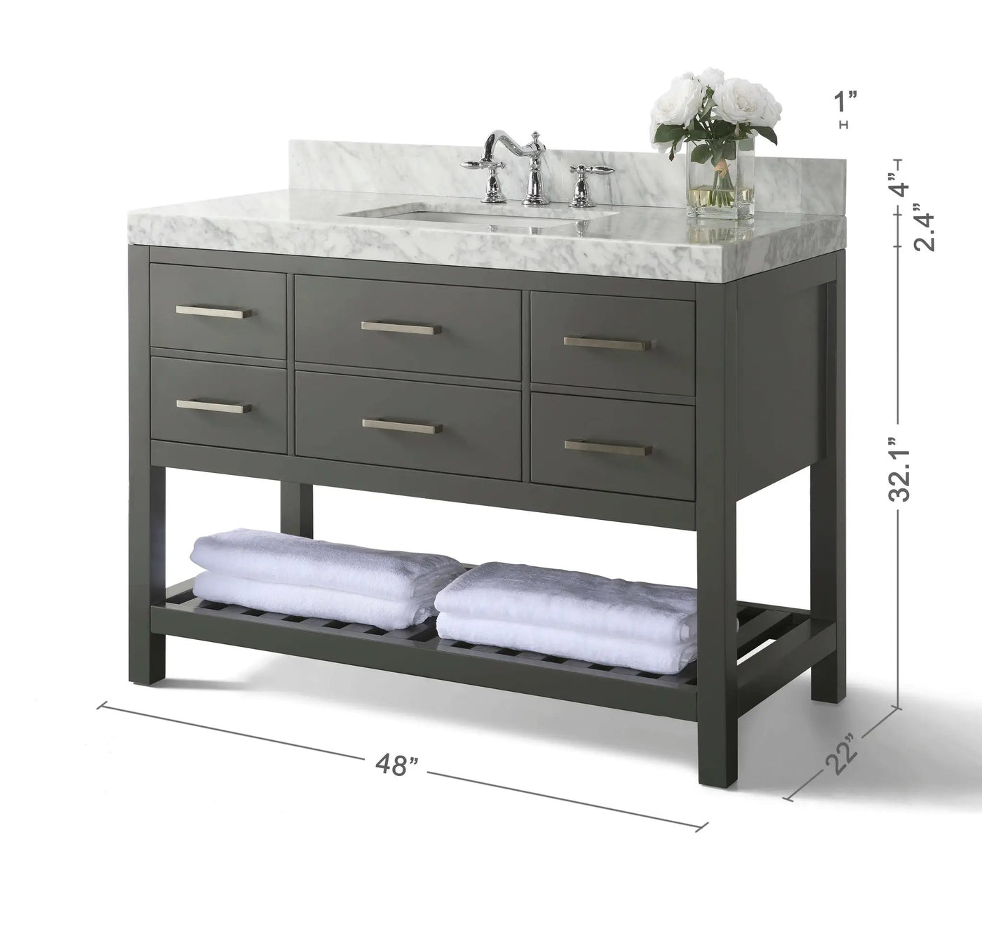 Elizabeth 48" Bath Vanity Set by Ancerre Designs