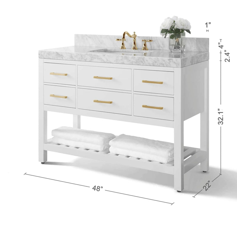 Elizabeth 48" Bath Vanity Set by Ancerre Designs