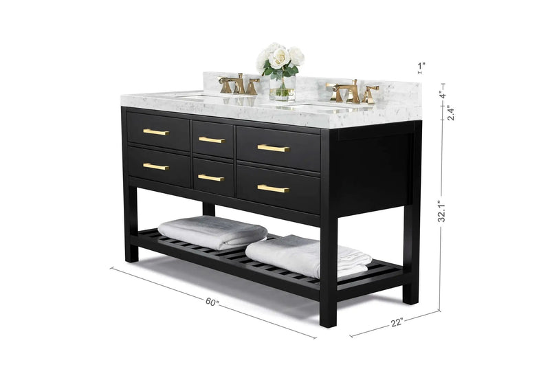 Elizabeth 60" Bath Vanity Set by Ancerre Designs
