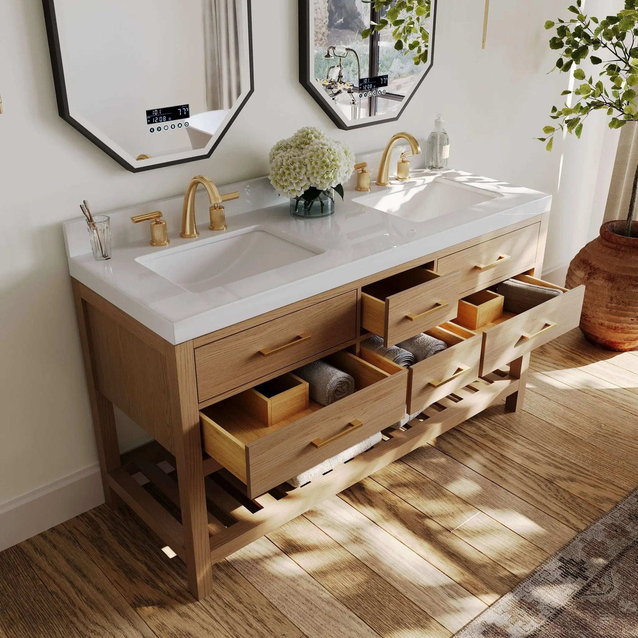 Elizabeth 60" Bath Vanity Set by Ancerre Designs