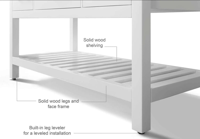 Elizabeth 72" Bath Vanity Set by Ancerre Designs