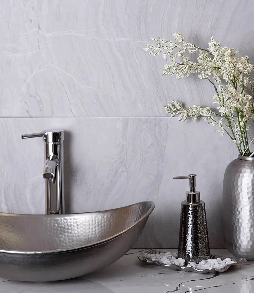 Light Gray 12x24 Matte Field Porcelain Tile (5 pack, 10.763 sq ft/case) by Apollo Tile
