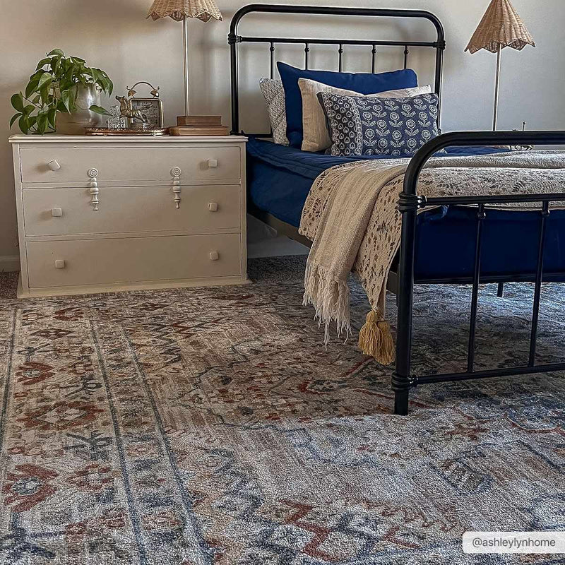 Erez Flat Pile Washable Rug by Boutique Rugs
