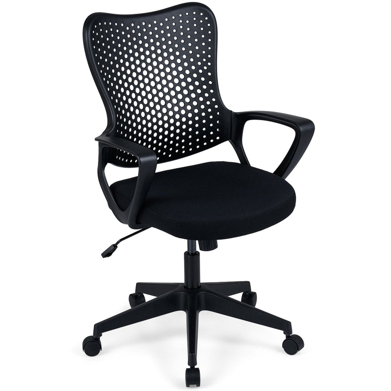 Ergonomic Office Chair Height Adjustable Computer Desk Chair with Breathable Butterfly Back by DirectDeals