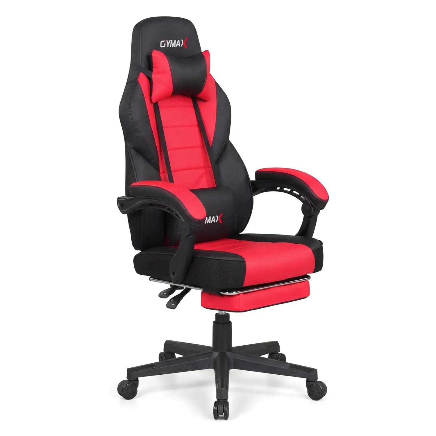 Ergonomic Video Game Chair with Headrest and Reclining Backrest by DirectDeals