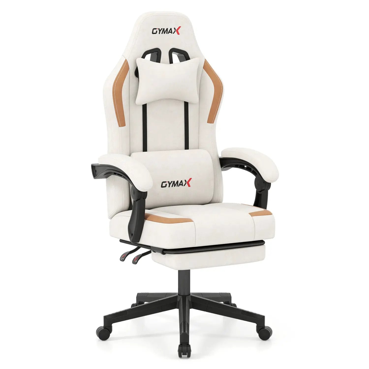 Ergonomic Video Game Chair with Headrest for Home Office by DirectDeals