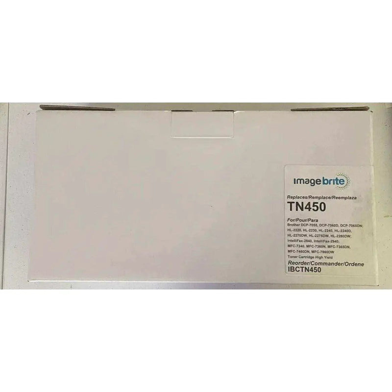 Image Brite TN450 Black Compatible Laser Toner Cartridge High Yield by Selzalot