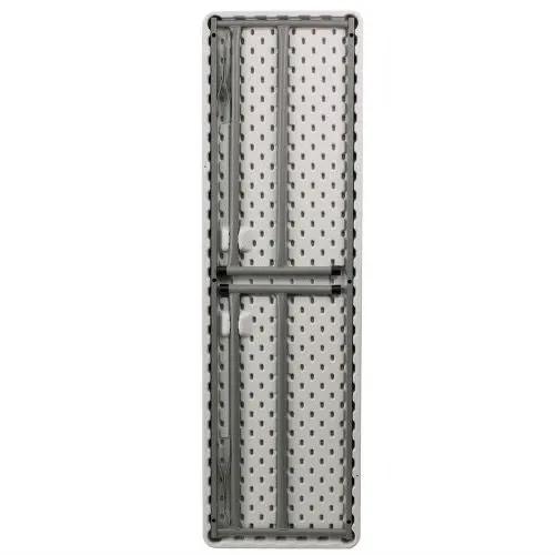 White Top Commercial Grade 60-inch Folding Table - Holds up to 330 lbs by HomePacific