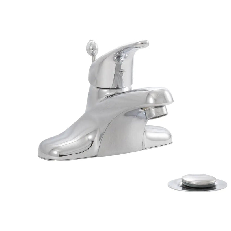 1 Handle Bathroom Faucet 406 Chrome by MSI Surfaces