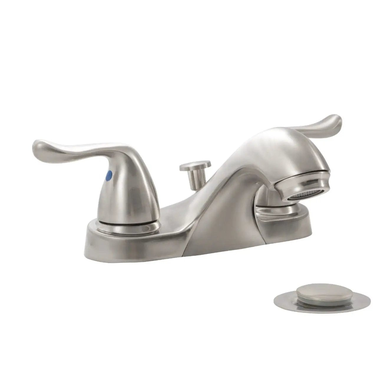 2 Handle Bathroom Faucet 405 Brushed Nickel by MSI Surfaces