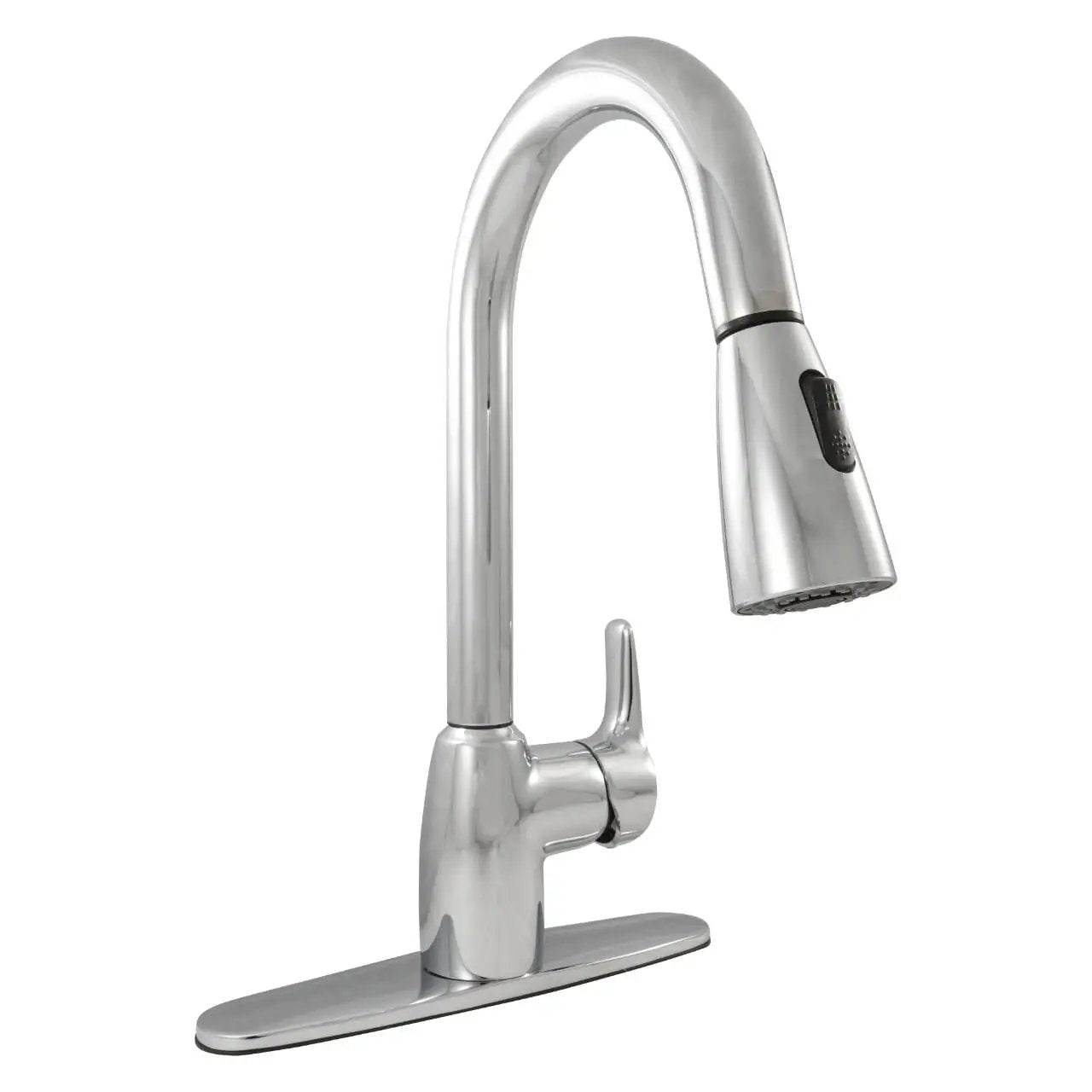 Handle Pull Out Kitchen Faucet 802 Chrome by MSI Surfaces