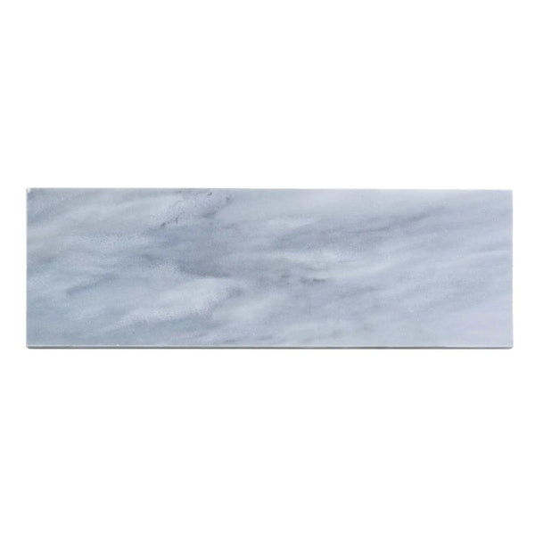 Gray 4x12 Honed Subway Bardiglio Nuvolato Marble Tile (15 pack, 5 sq ft/case), photo 2 of 7