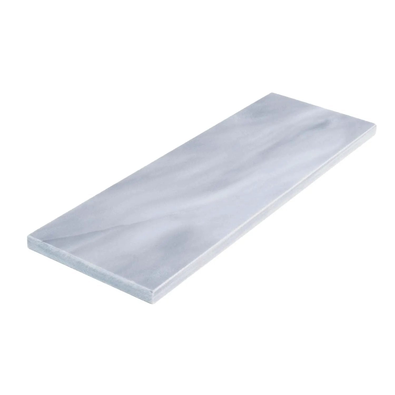 Gray 4x12 Honed Subway Bardiglio Nuvolato Marble Tile (15 pack, 5 sq ft/case) by Apollo Tile