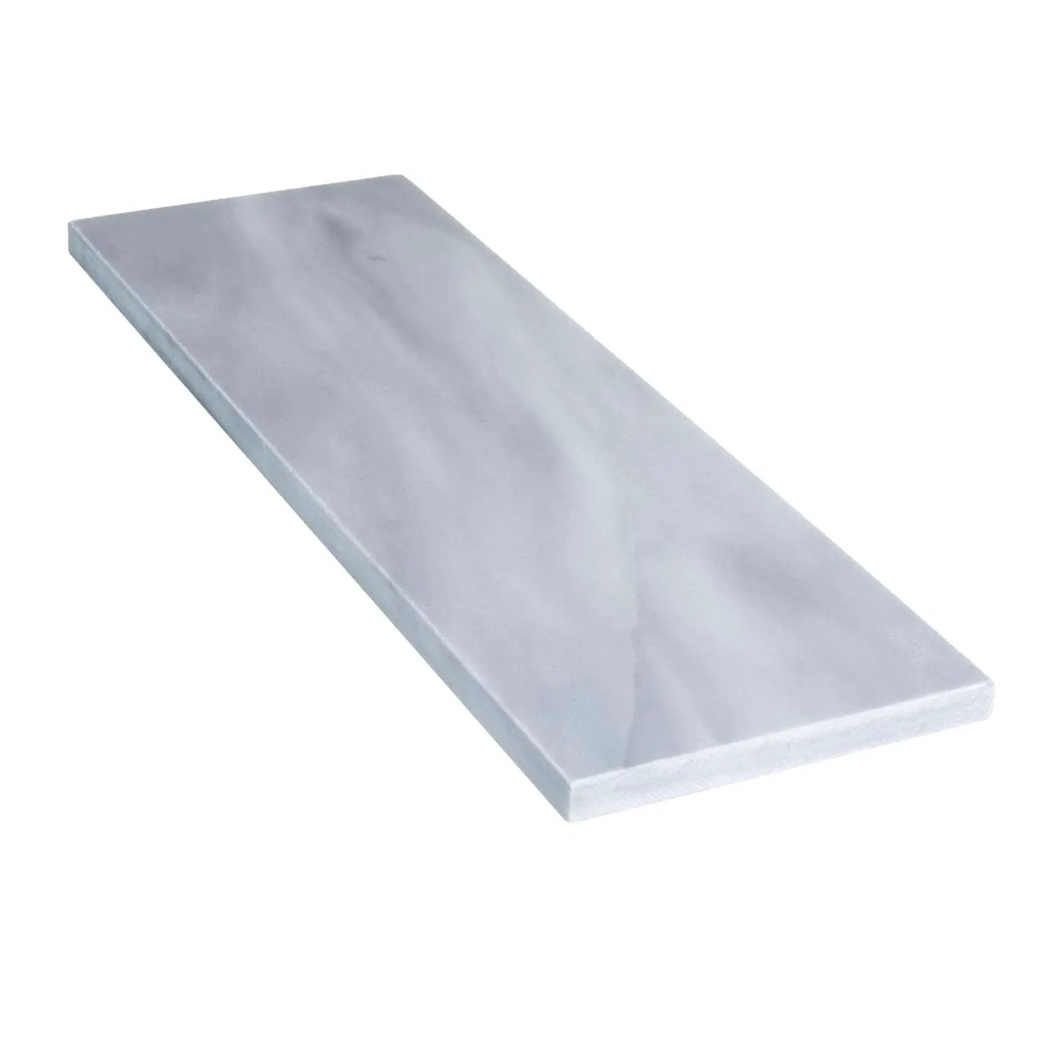 Gray 4x12 Honed Subway Bardiglio Nuvolato Marble Tile (15 pack, 5 sq ft/case) by Apollo Tile