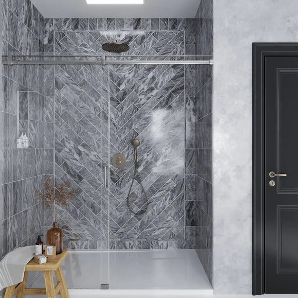 Gray 4x12 Polished Subway Bardiglio Nuvolato Marble Tile (15 pack, 5 sq ft/case), photo 2 of 10