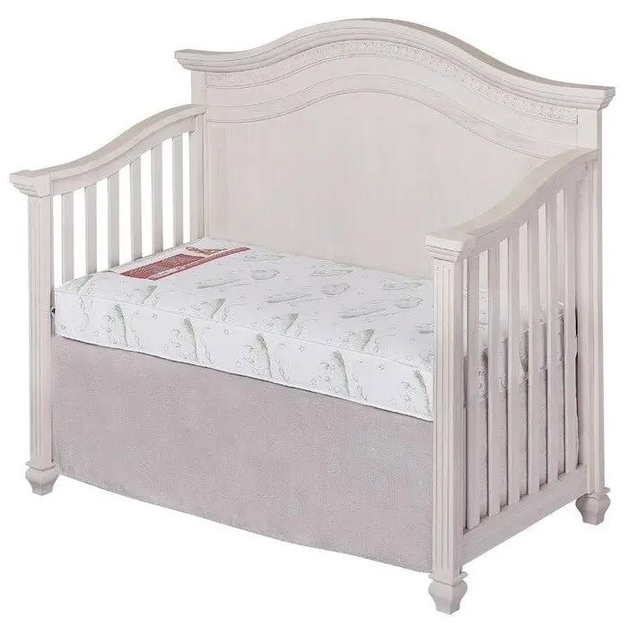 6-inch Firm Spring Coil Mattress Waterproof Standard Crib Mattress Made in USA by HomePacific