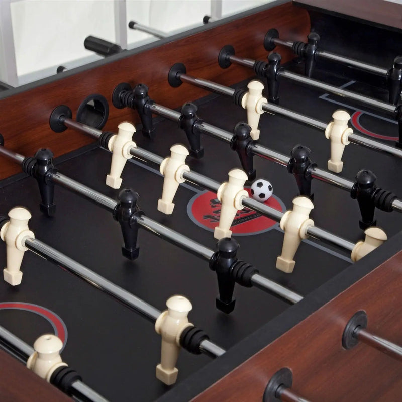 Game Time 55-inch Foosball Table with 4 Soccer Balls by HomePacific