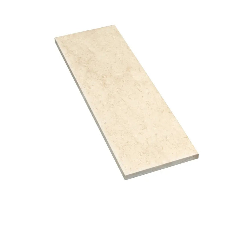 Beige 4x12 Honed Subway Crema Marfil Marble Tile (15 pack, 5 sq ft/case) by Apollo Tile