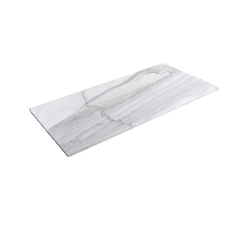 White Gray 12x24 Honed Field Calacatta Gold Marble Tile (5 pack, 10 sq ft/case) by Apollo Tile