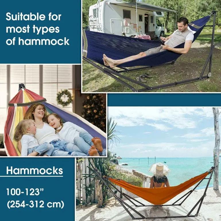 Tranquillo Original Collapsible Hammock with Stand for Ultimate Relaxation by Megsu