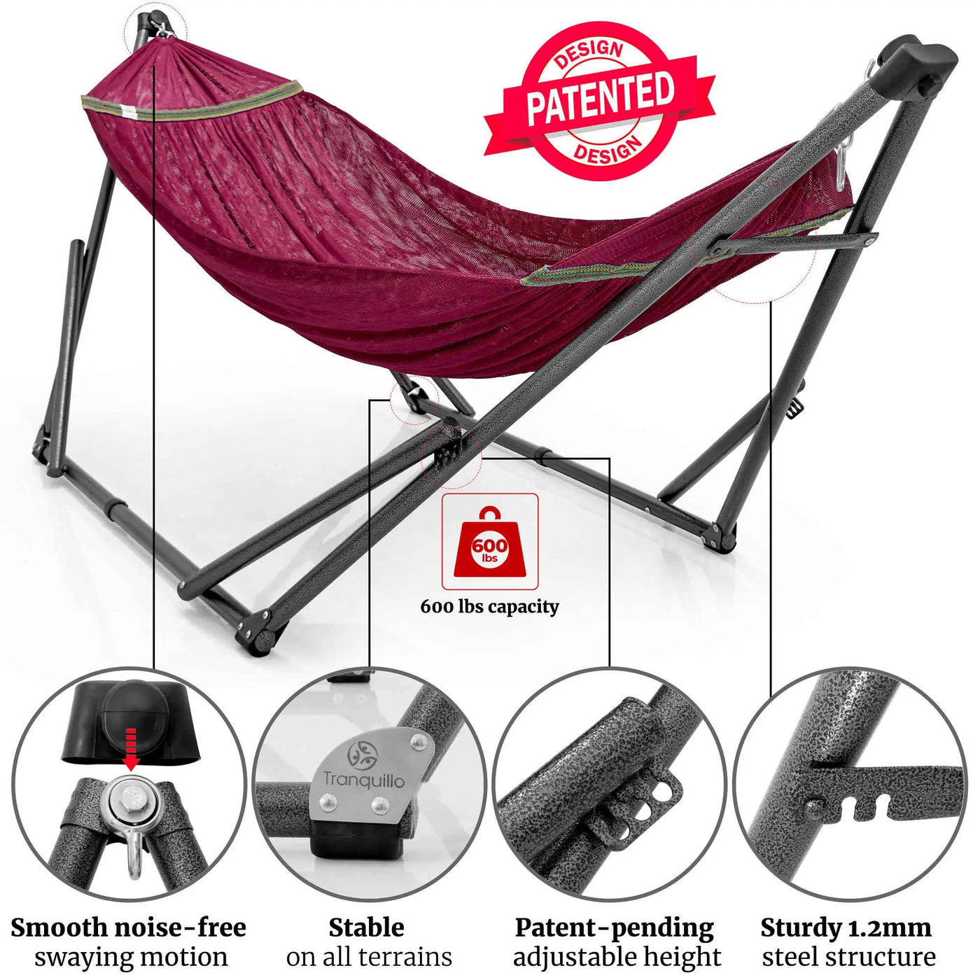Comfort Set Original Hammock Stand by Megsu