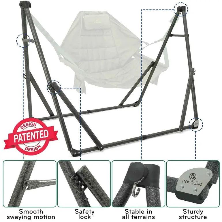 Tranquillo Universal Hammock Chair Set for Ultimate Relaxation by Megsu