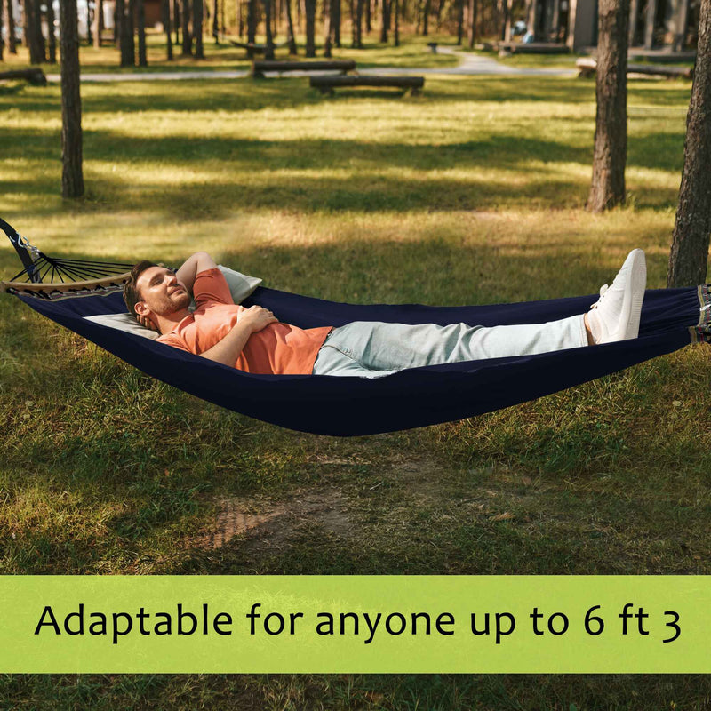 Tranquillo Universal Canvas Double Hammock for Ultimate Relaxation by Megsu