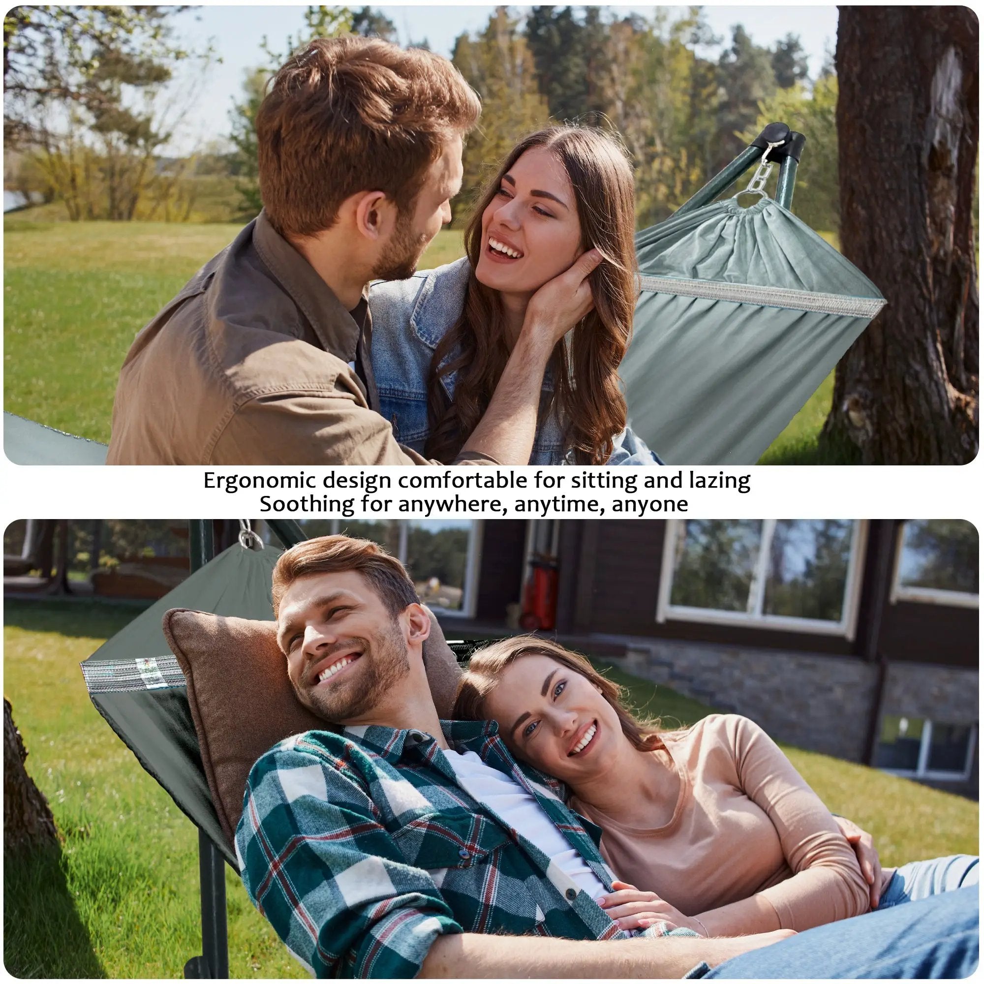 Tranquillo Universal Canvas Hammock Medium Size for Ultimate Comfort and Style by Megsu