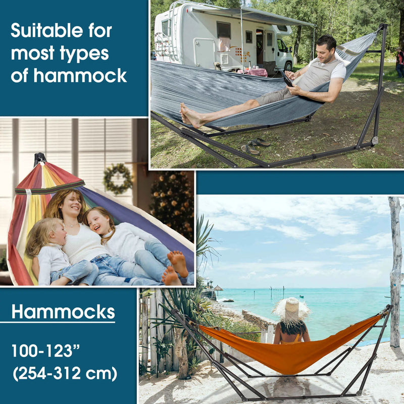 Tranquillo Original Collapsible Hammock with Stand for Ultimate Relaxation by Megsu