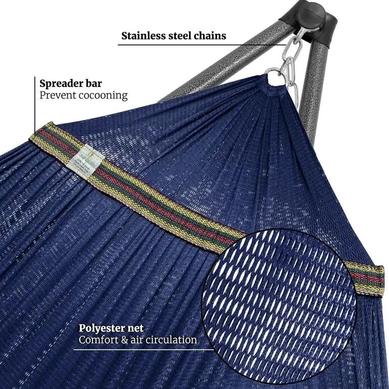 Tranquillo Comfort Set Original Hammock Stand for Ultimate Relaxation by Megsu