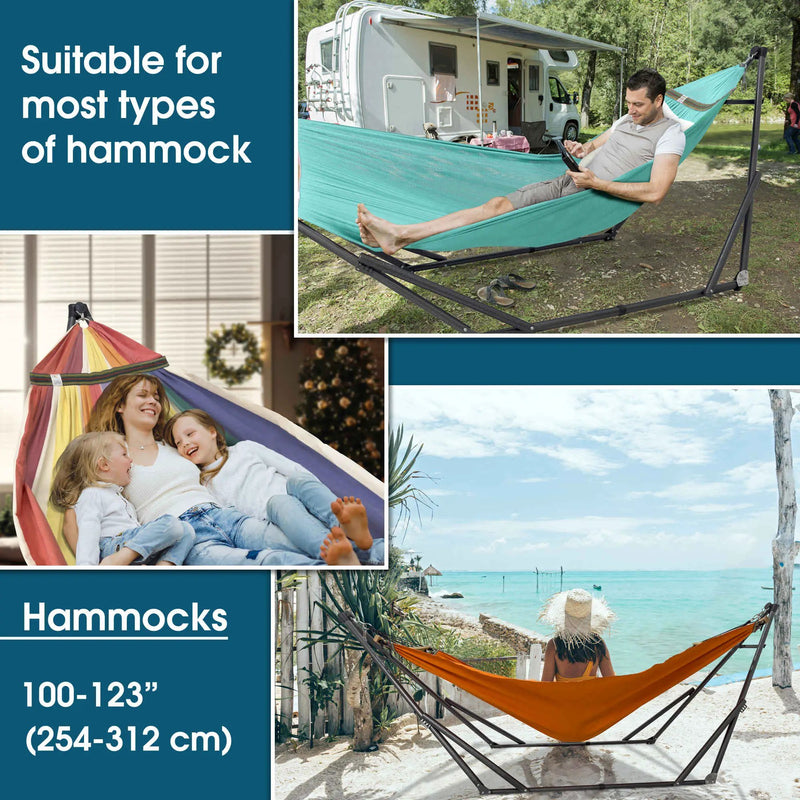 Tranquillo Original Collapsible Hammock with Stand for Ultimate Relaxation by Megsu
