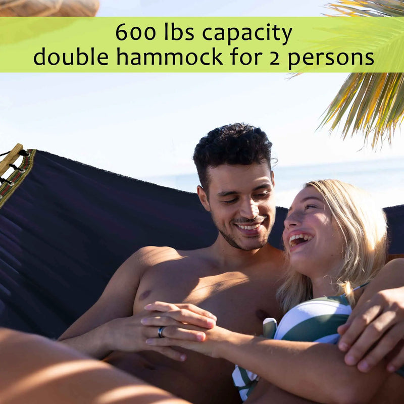 Tranquillo Universal Canvas Double Hammock for Ultimate Relaxation by Megsu