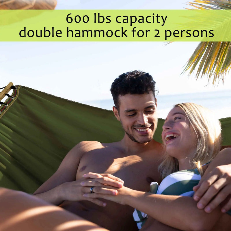 Tranquillo Universal Canvas Double Hammock for Ultimate Relaxation by Megsu