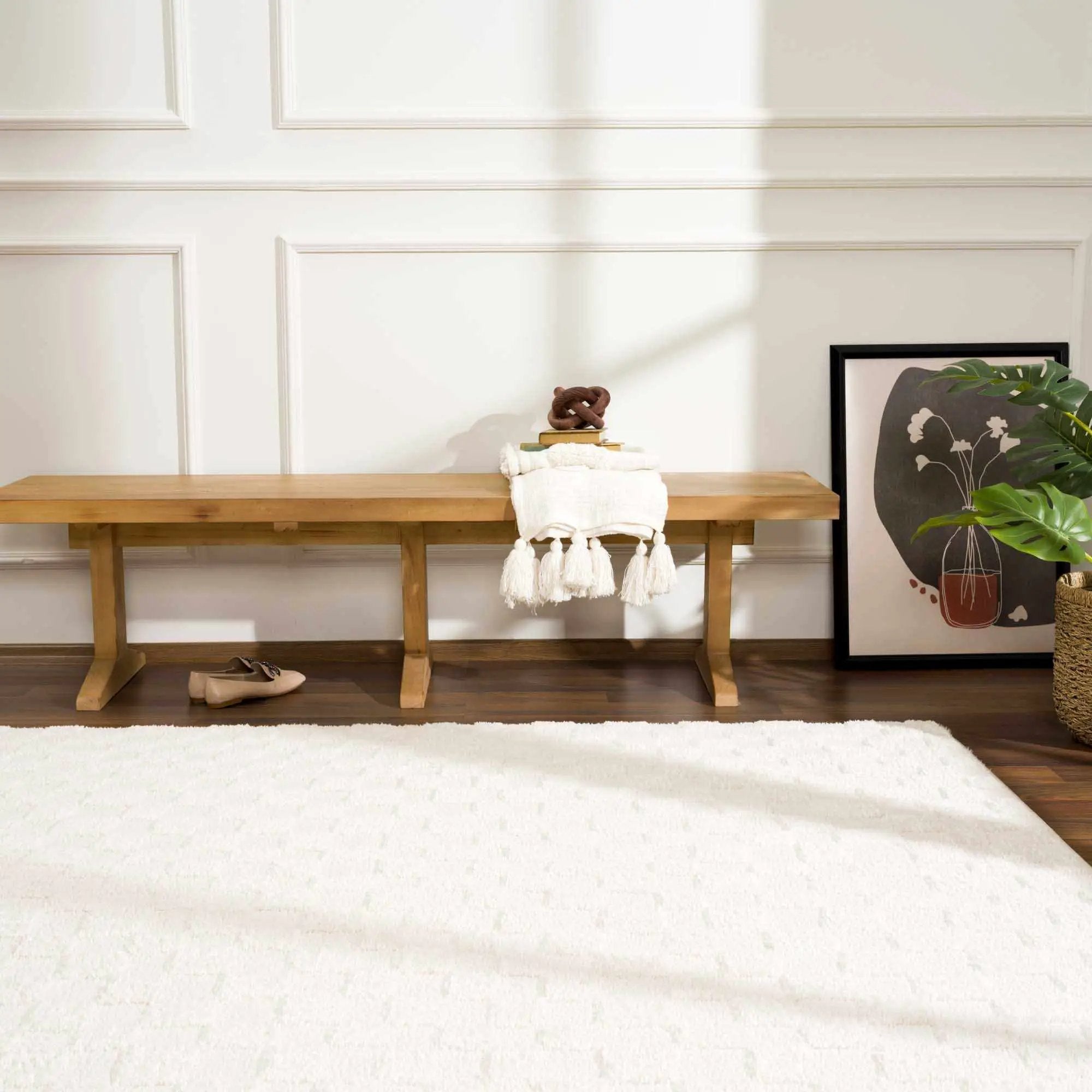 Keesa Checkered Area Rug by Boutique Rugs