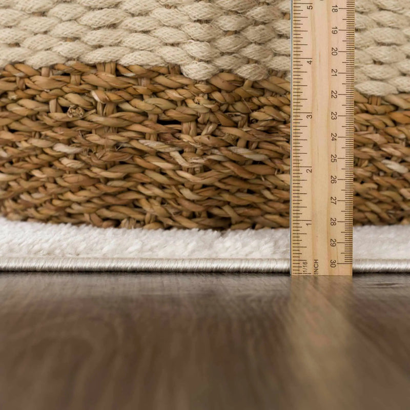 Keanu Ivory Area Rug by Boutique Rugs